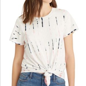 Sanctuary knot tie dye t shirt